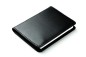 Preview: Memoblock DIN A7 PREMIUM LEDER BOXCALF schwarz (glatt)