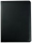 Preview: RV-Schreibmappe DIN A4 mit iPad Fach PREMIUM LEDER BOXCALF schwarz (glatt)