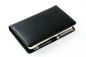 Preview: Pocket Kalenderbuch DIN A6 2026 PREMIUM LEDER BOXCALF schwarz (glatt)