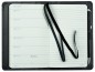 Preview: Pocket Kalenderbuch DIN A6 2027 PREMIUM LEDER BOXCALF schwarz (glatt)