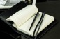 Preview: Pocket Kalenderbuch DIN A6 2027 PREMIUM LEDER BOXCALF schwarz (glatt)