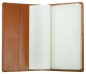 Preview: Notizbuch DIN A5 schmal | Echtleder | BOXCALF hellbraun