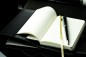 Preview: Notizbuch Pocket Format | Echtleder | BOXCALF schwarz
