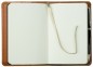 Preview: Notizbuch Pocket Format | Echtleder | BOXCALF hellbraun