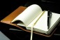 Preview: Notizbuch Pocket Format | Echtleder | BOXCALF hellbraun