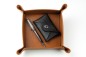 Preview: Taschenleerer PREMIUM LEDER BOXCALF cuoiobraun (glatt)