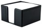 Preview: Zettelkasten PREMIUM LEDER BOXCALF schwarz (glatt)