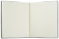 Preview: Gästebuch (gebunden) | Echtleder | BOXCALF schwarz