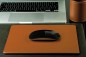 Preview: Mousepad PREMIUM LEDER BOXCALF cuoiobraun (glatt)