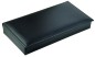 Preview: Ablagekasten mit Deckel PREMIUM LEDER BOXCALF schwarz (glatt)