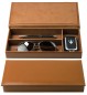 Preview: Ablagekasten mit Deckel PREMIUM LEDER BOXCALF cuoiobraun (glatt)