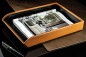Preview: Briefablagekasten PREMIUM LEDER BOXCALF cuoiobraun (glatt)