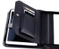 Preview: Media Tablet Schreibmappe DIN A5 PREMIUM LEDER BOXCALF schwarz (glatt)