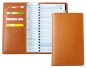 Preview: Taschenkalender mit Spiralbindung 2025 + 2026 in PREMIUM LEDER BOXCALF cuoiobraun (glatt)