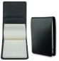 Preview: Notizblock Pocket Format | Echtleder | BOXCALF schwarz