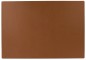 Preview: Schreibunterlage XXL 65x45 PREMIUM LEDER BOXCALF cuoiobraun (glatt)