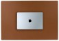 Preview: Schreibunterlage XXL 65x45 PREMIUM LEDER BOXCALF cuoiobraun (glatt)