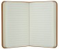 Preview: Notizbuch Pocket Format (gebunden) | Echtleder | BOXCALF hellbraun
