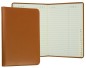 Preview: Adressbuch DIN A6+ (gebunden) | Echtleder | BOXCALF hellbraun