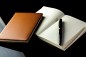 Preview: Adressbuch DIN A6 (gebunden) PREMIUM LEDER BOXCALF cuoiobraun (glatt)