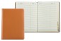 Preview: Adressbuch DIN A6 (gebunden) PREMIUM LEDER BOXCALF cuoiobraun (glatt)