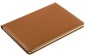 Preview: Adressbuch DIN A5 (gebunden) | Echtleder | BOXCALF hellbraun
