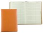 Preview: Adressbuch DIN A5 (gebunden) PREMIUM LEDER BOXCALF cuoiobraun (glatt)