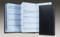 Preview: Leporello Faltkalender deutsch 2027 PREMIUM LEDER BOXCALF schwarz (glatt)