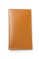 Preview: Leporello Faltkalender deutsch 2025 + 2026 - PREMIUM LEDER BOXCALF cuoiobraun (glatt)