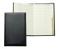 Preview: Pocket / Westentaschen Adressbuch (gebunden) PREMIUM LEDER BOXCALF schwarz