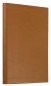 Preview: Adressbuch Pocket Format (gebunden) | Echtleder | BOXCALF hellbraun