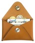 Preview: Night Out Wallet / Mini Börse / Kartenetui PREMIUM LEDER BOXCALF cuoiobraun (glatt)