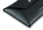 Preview: Zubehörtasche BIG für Macbook PREMIUM LEDER BOXCALF schwarz