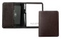Preview: Memoblock DIN A7 PREMIUM LEDER SOFT GRAIN dunkelbraun (genarbt)