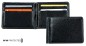 Preview: Dollar Clip Börse PREMIUM LEDER SOFT GRAIN schwarz (genarbt) - RFID Protected