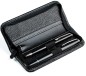 Preview: RV-Schreibgeräteetui PREMIUM LEDER SOFT GRAIN schwarz (genarbt)
