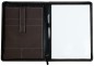 Preview: RV-Schreibmappe DIN A4 mit iPad Fach PREMIUM LEDER SOFT GRAIN dunkelbraun (genarbt)