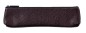 Preview: Schlamperetui small PREMIUM LEDER SOFT GRAIN dunkelbraun (genarbt)