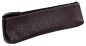 Preview: Schlamperetui small PREMIUM LEDER SOFT GRAIN dunkelbraun (genarbt)