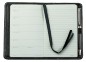 Preview: Pocket Kalenderbuch DIN A6 2026 PREMIUM LEDER SOFT GRAIN schwarz (genarbt)