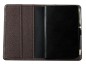 Preview: Pocket Kalenderbuch DIN A6 2026 PREMIUM LEDER SOFT GRAIN dunkelbraun (genarbt)
