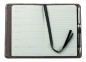 Preview: Pocket Kalenderbuch DIN A6 2026 PREMIUM LEDER SOFT GRAIN dunkelbraun (genarbt)