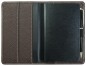 Preview: Pocket Kalenderbuch DIN A6 2027 PREMIUM LEDER SOFT GRAIN dunkelbraun (genarbt)