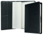 Preview: Notizbuch DIN A5 schmal | Echtleder | SOFTGRAIN schwarz