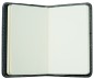 Preview: Notizbuch Pocket Format | Echtleder | SOFTGRAIN schwarz