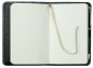 Preview: Notizbuch Pocket Format | Echtleder | SOFTGRAIN schwarz