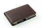 Preview: Pocket Notizbuch PREMIUM LEDER SOFT GRAIN dunkelbraun (genarbt)