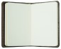 Preview: Notizbuch Pocket Format | Echtleder | SOFTGRAIN dunkelbraun