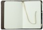 Preview: Notizbuch Pocket Format | Echtleder | SOFTGRAIN dunkelbraun