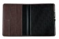 Preview: Notizbuch cirka DIN B5 PREMIUM LEDER SOFT GRAIN dunkelbraun (genarbt)